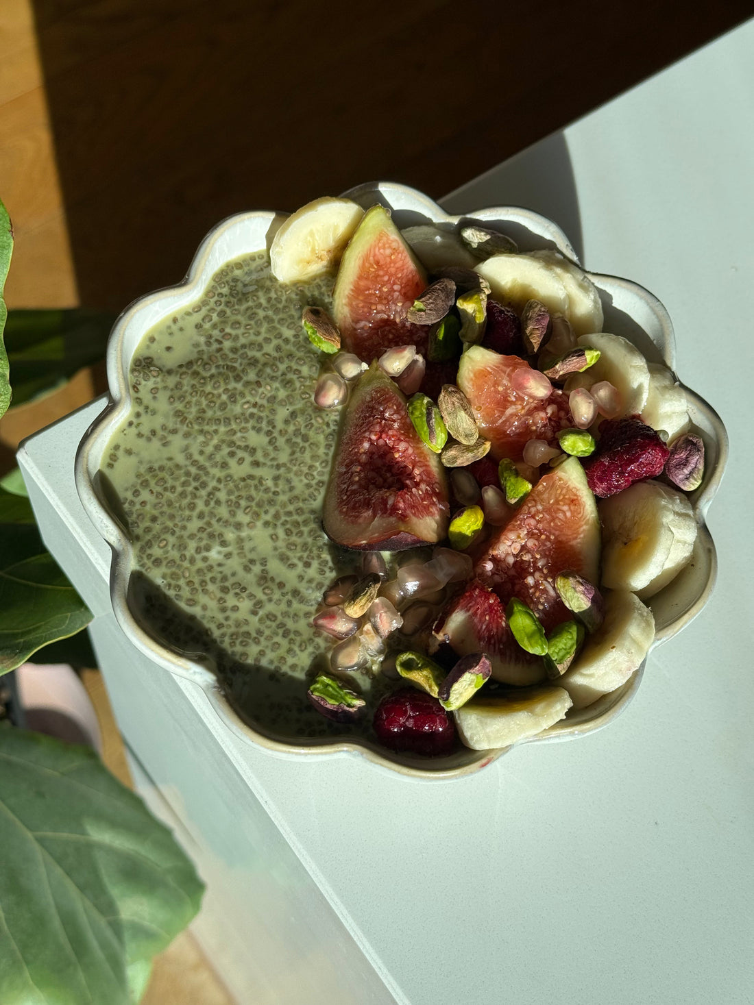 Matcha Chia Seed Fig Bowl: A Nourishing Breakfast to Support Hormone Balance