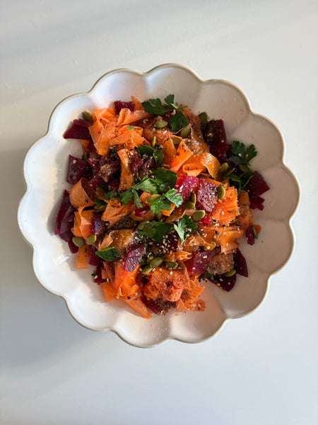 The Viral Raw Carrot Salad That Supports Hormone Balance and Fertility (With Lemon Elixir Dressing)