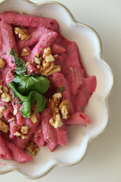Beetroot Elixir Pasta: A Hormone-Loving Recipe for Balance and Glow