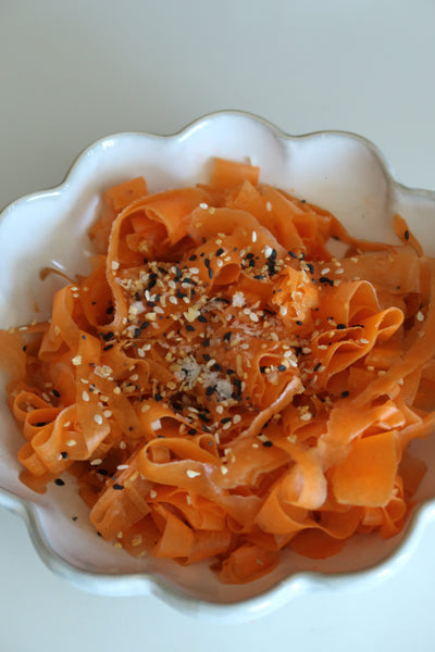 ACV Carrot Salad for Hormone Balance & Estrogen Detox